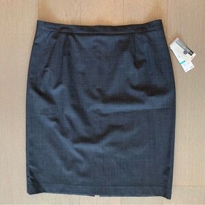 Jones New York Grey Pencil Skirt